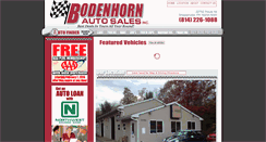 Desktop Screenshot of bodenhornauto.com